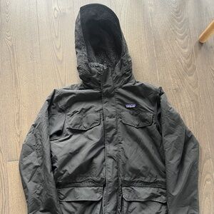 Patagonia Men's Isthmus Parka Jacket - Size Medium - Black